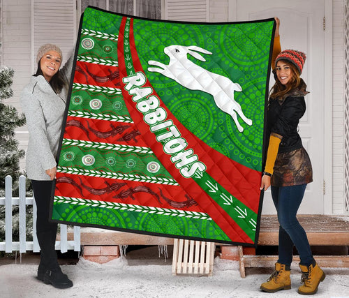 south-sydney-rabbitohs-aboriginal-premium-quilt-victorian-vibes