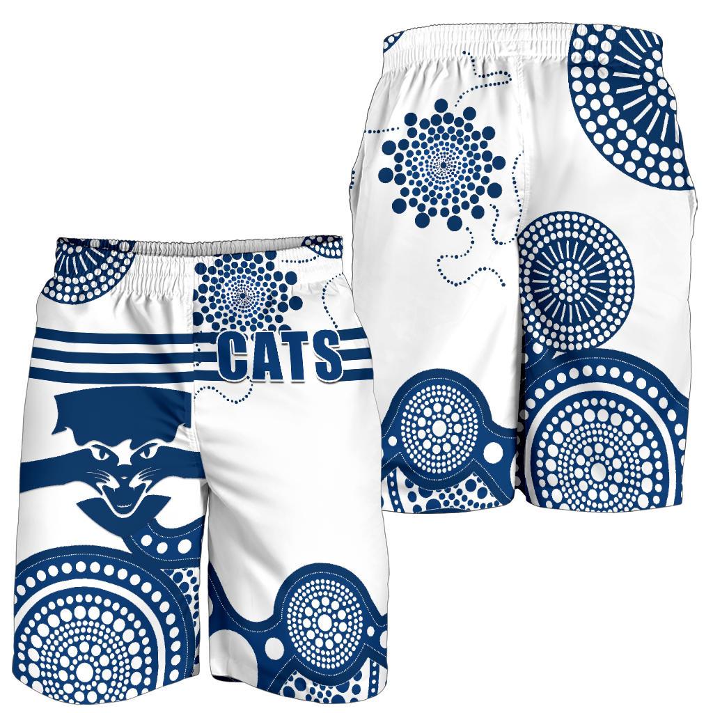 cats-men-shorts-geelong-indigenous