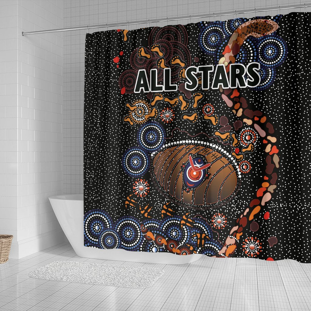 indigenous-shower-curtain-all-stars