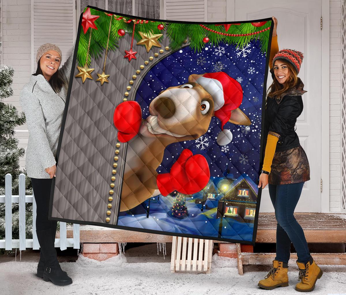 christmas-premium-quilt-funny-kangaroo-christmas