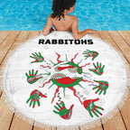 rabbitohs-indigenous-beach-blanket-animals-aboriginal