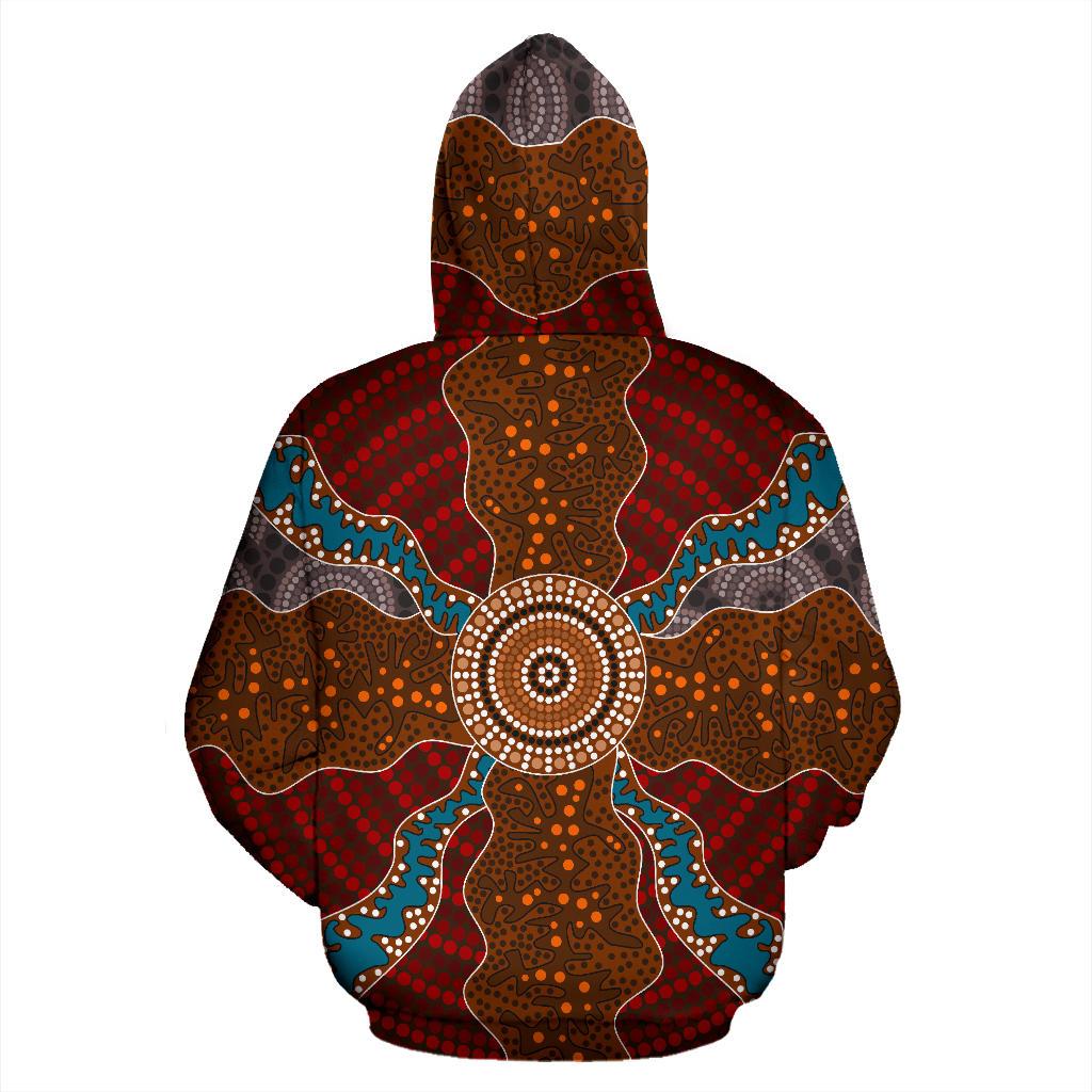 aboriginal-hoodie-circle-dot-painting-indigenous-patterns