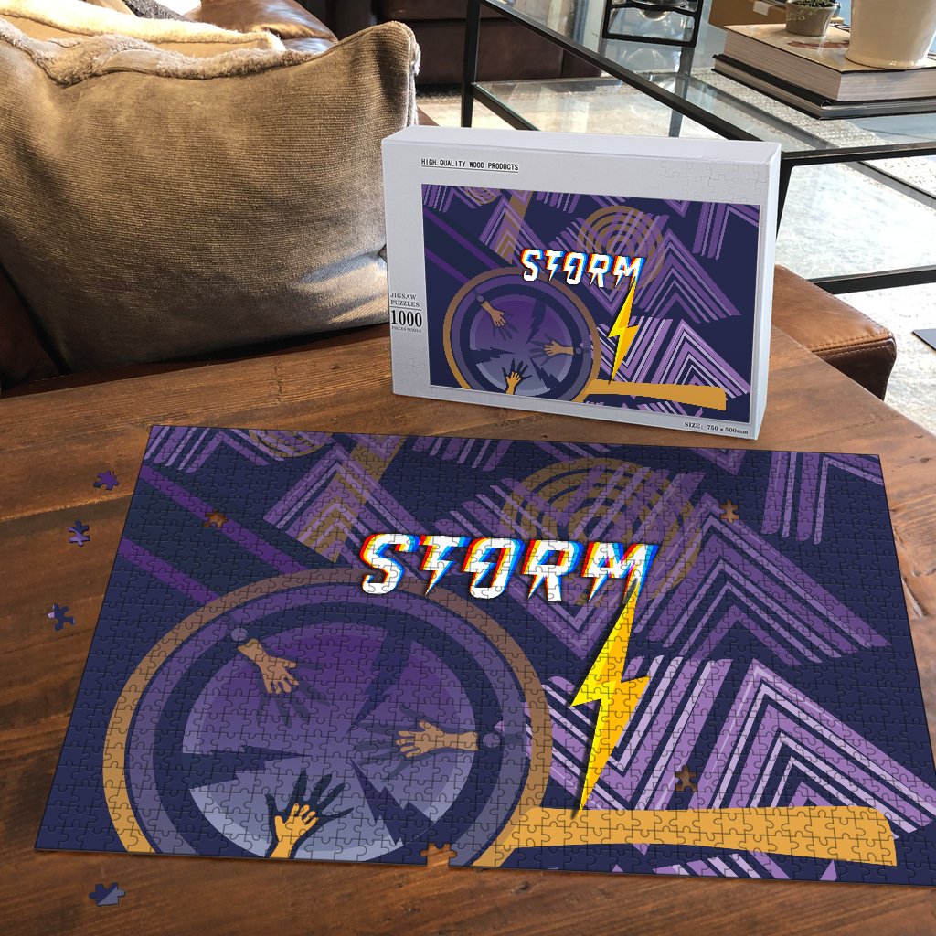 storm-premium-wood-jigsaw-puzzle-simple-indigenous-purple