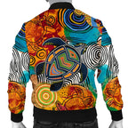 aboriginal-mens-personalised-bomber-jacket-turtle-indigenous-art