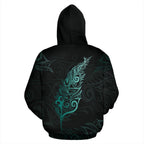 light-silver-fern-new-zealand-hoodie-turquoise