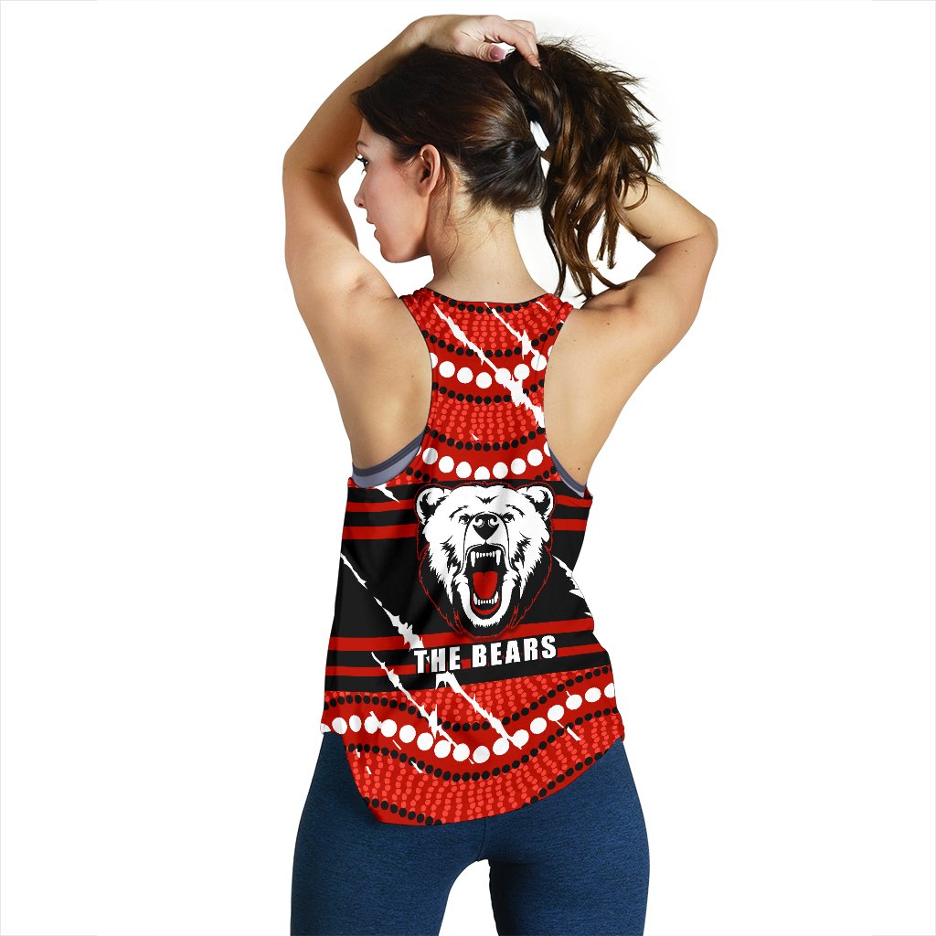 Bears Women Racerback Tank North Sydney Only - Vibe Hoodie