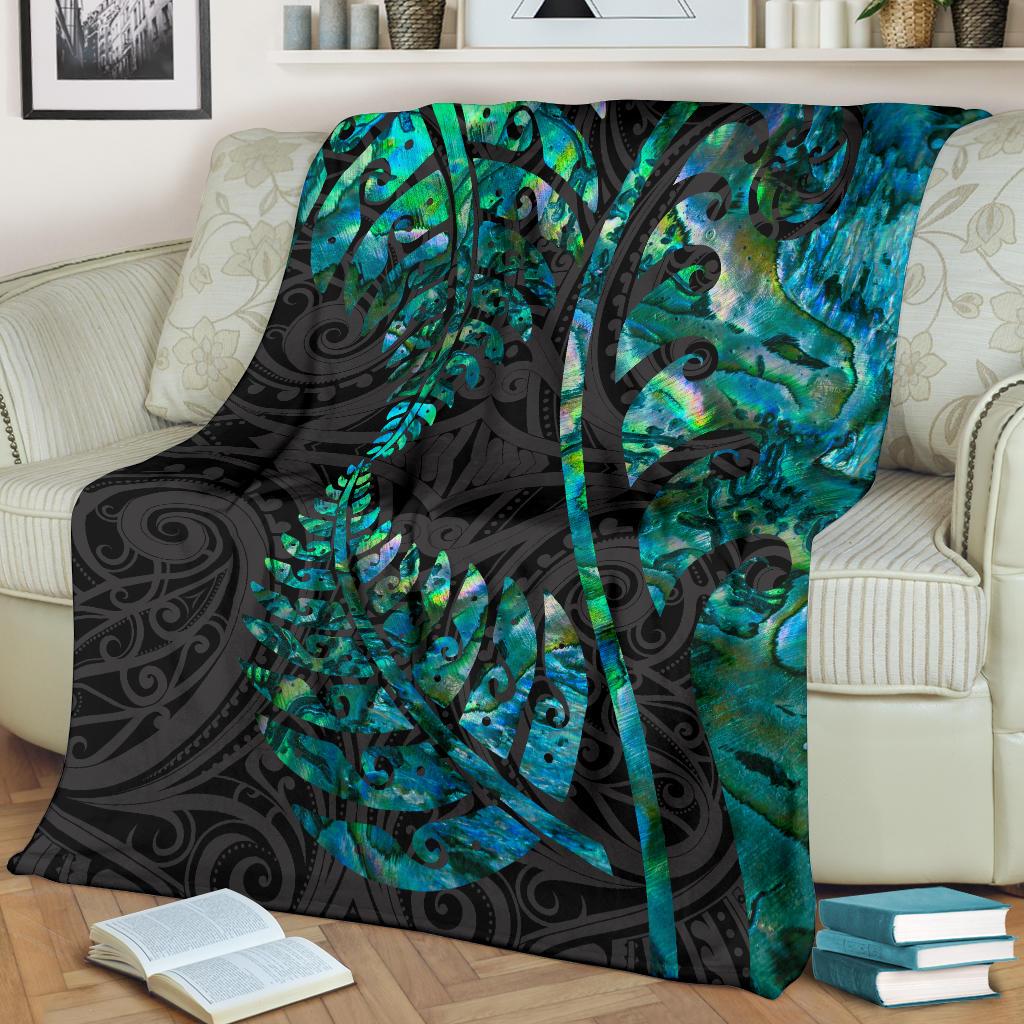 aotearoa-maori-premium-blanket-silver-fern-koru-vibes