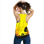 (Custom text) Racerback Tanks - Sunset Australia View - Vibe Hoodie