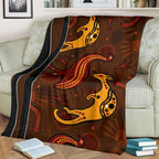 aboriginal-premium-blanket-indigenous-kangaroo-and-emu-brown-color
