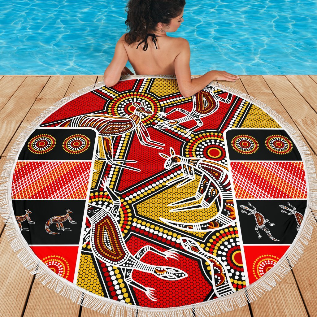 aboriginal-beach-blanket-kangaroo-dot-painting-patterns