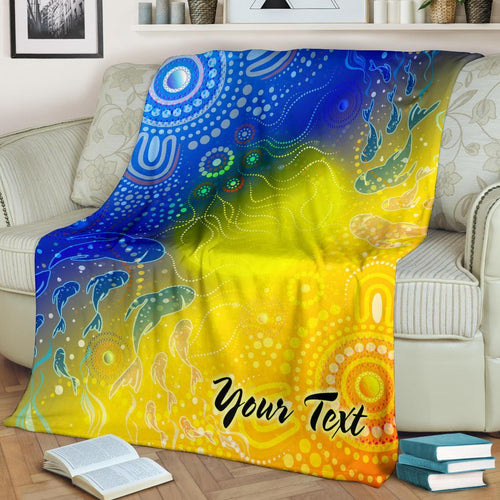custom-text-aboriginal-premium-blanket-indigenous-fishing