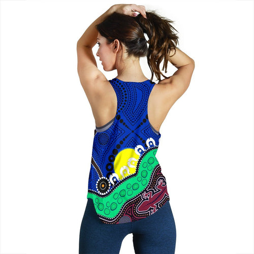 Racerback Tanks - Aboriginal Naidoc Week Style - Vibe Hoodie