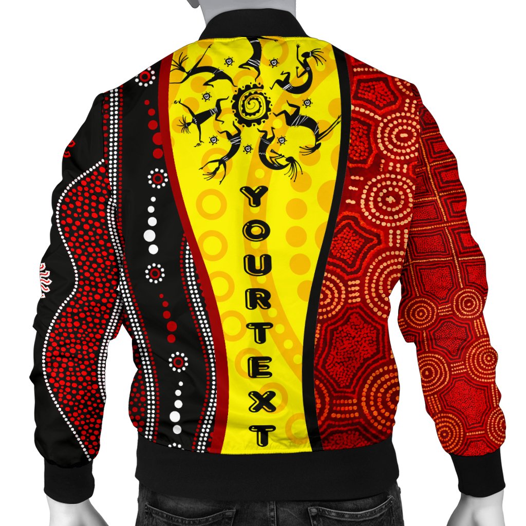 aboriginal-mens-bomber-jackets-dreamtime-koori-dance-dot-acrylic-paint