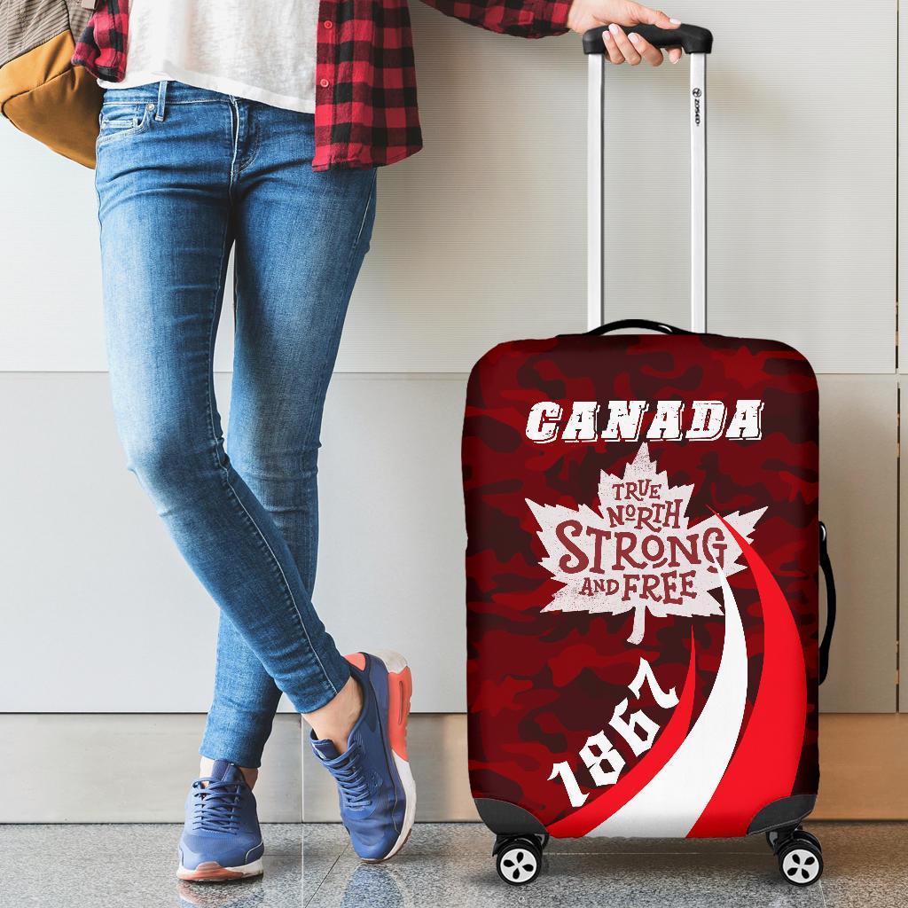 canada-true-north-strong-and-free-luggage-covers