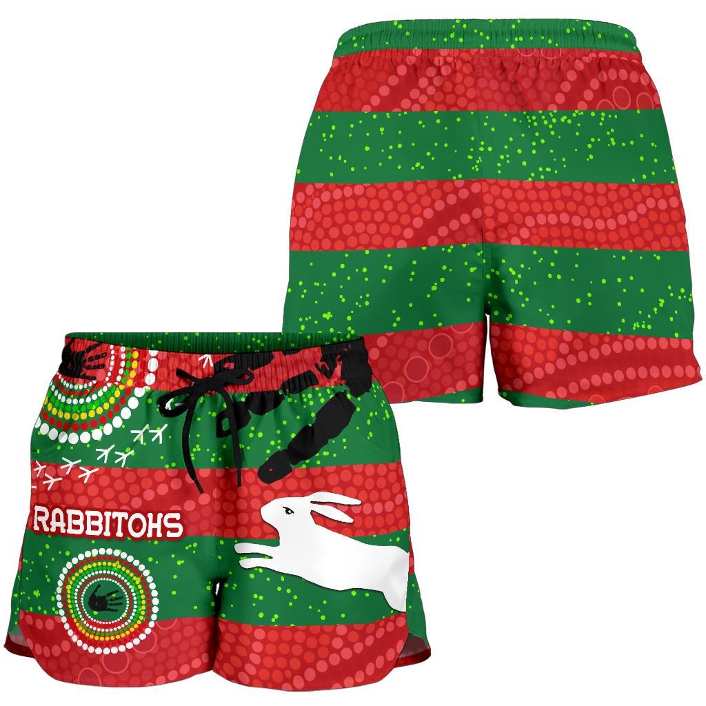 Naidoc Rabbitohs Women Shorts Aboriginal Vibes - Vibe Hoodie