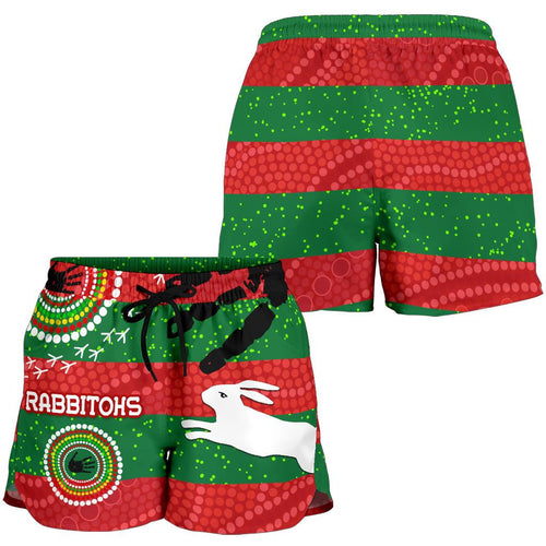 Naidoc Rabbitohs Women Shorts Aboriginal Vibes - Vibe Hoodie