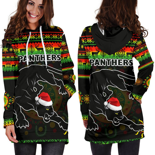 penrith-panthers-christmas-womens-hoodie-dress-indigenous