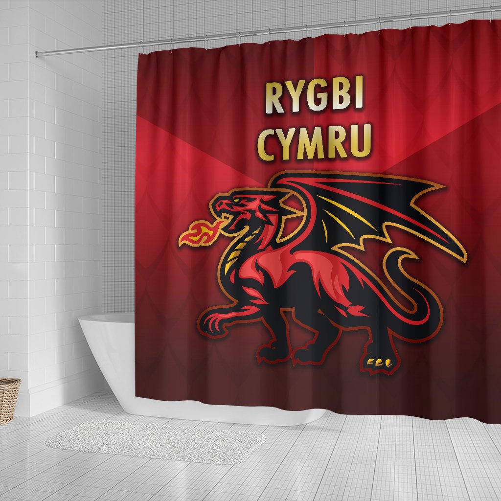 wales-rugby-shower-curtain-simple-style
