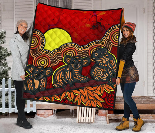 aboriginal-premium-quilt-australian-indigenous-koala