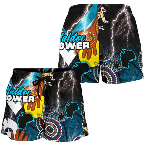 Power Naidoc Week All Over Print Women's Shorts Adelaide Special Version - Vibe Hoodie