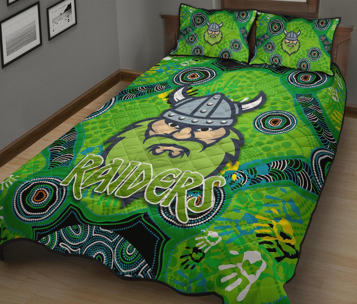 canberra-quilt-bed-set-raiders-viking-indigenous