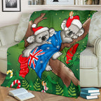 christmas-premium-blanket-australia-flag-with-koala-ugly-christmas