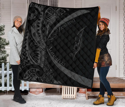new-zealand-silver-fern-premium-quilt-maori-tattoo-circle-style
