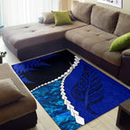 paua-shell-maori-silver-fern-area-rug-cobalt