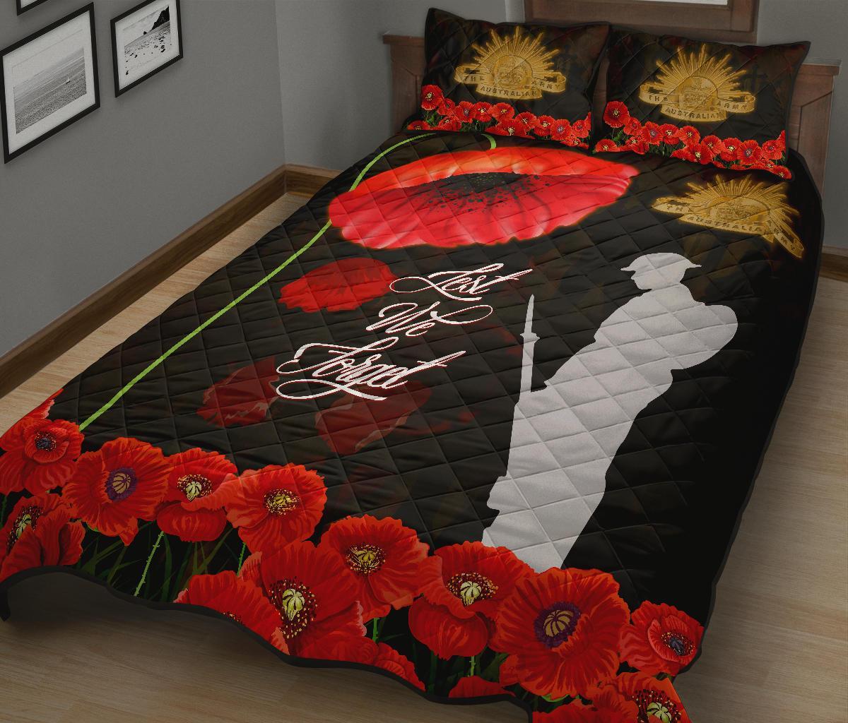 anzac-quilt-bed-set-remembrance-poppy-flowers