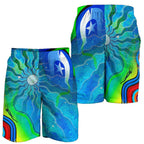 mens-shorts-torres-strait-islanders-flag-with-aboriginal-patterns-shorts