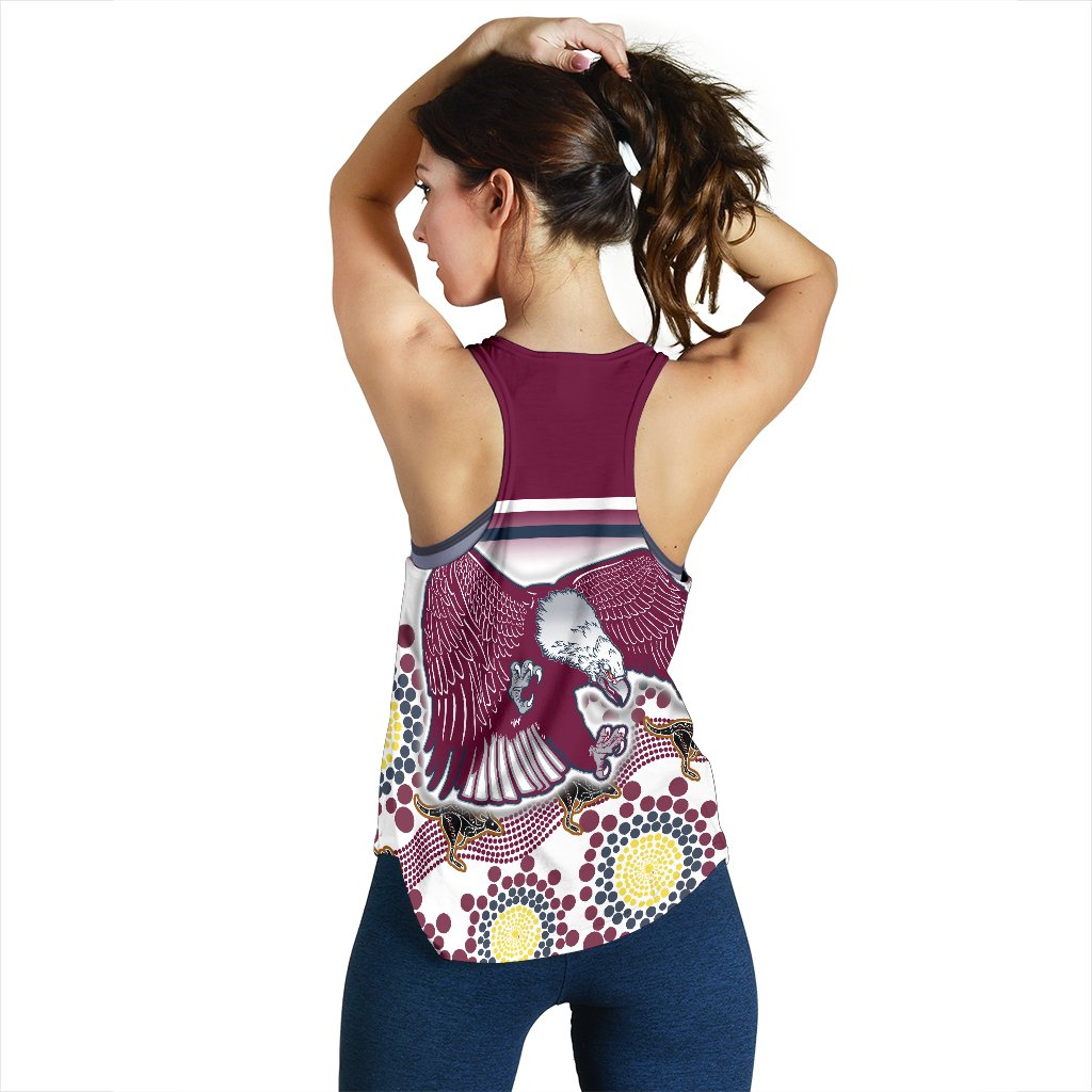 Sea Eagles Women Racerback Tank Special Indigenous - Vibe Hoodie