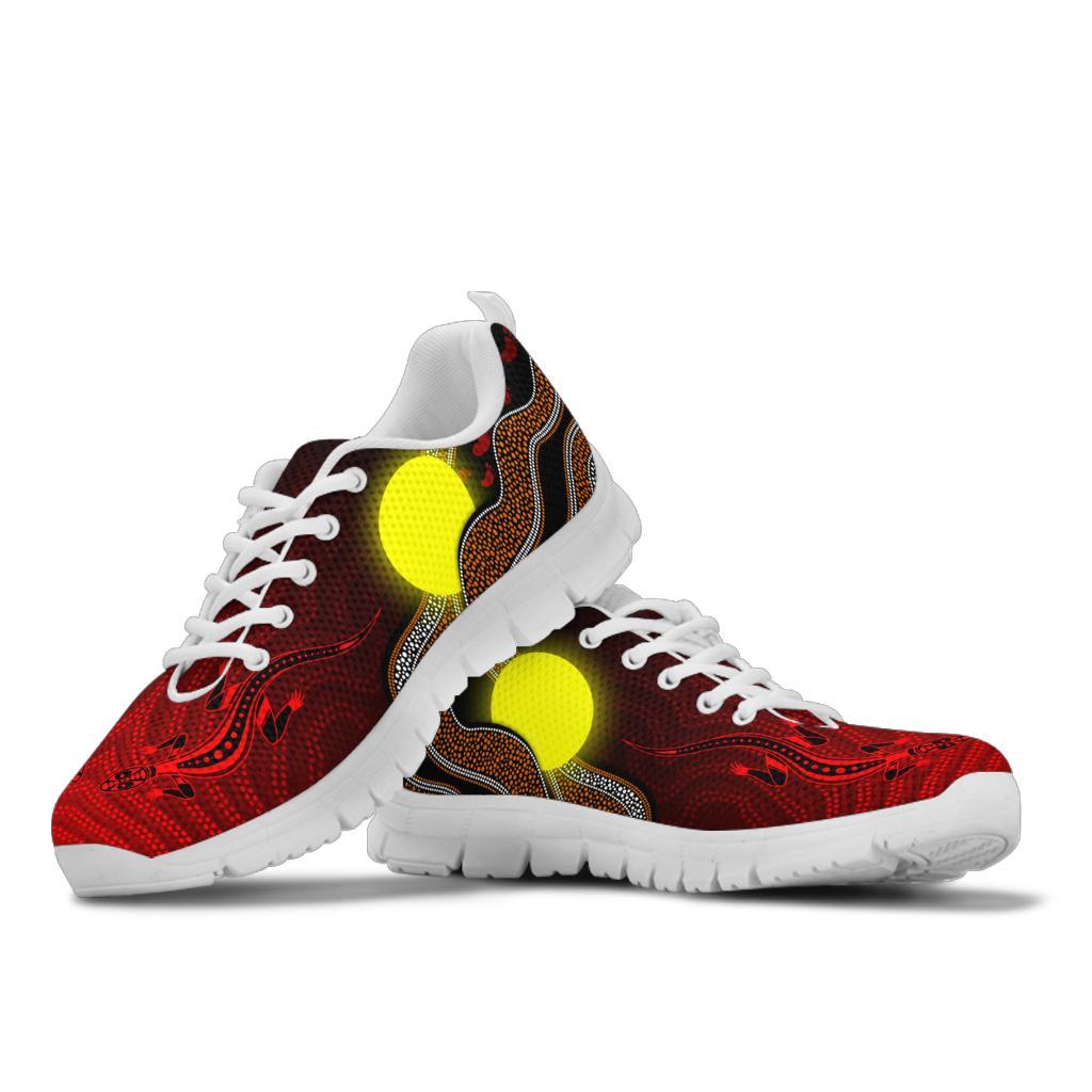 aboriginal-sneakers-aboriginal-flag-lizard-dot-painting-style