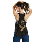 New Zealand Heart Women'S Racerback Tank - Map Kiwi Mix Silver Fern Gold - Vibe Hoodie