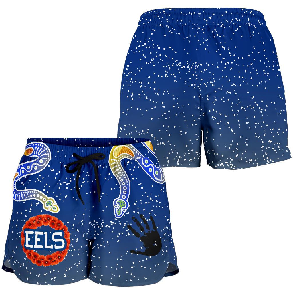 Parramatta Eels Anzac Women Shorts Ethnic Style - Vibe Hoodie