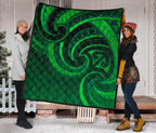 new-zealand-maori-mangopare-premium-quilt-polynesian-green