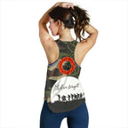 Anzac Maori Women Racerback Tank Camo Lest For Get - Vibe Hoodie
