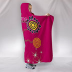 sydney-hooded-blanket-sixers-indigenous-magenta