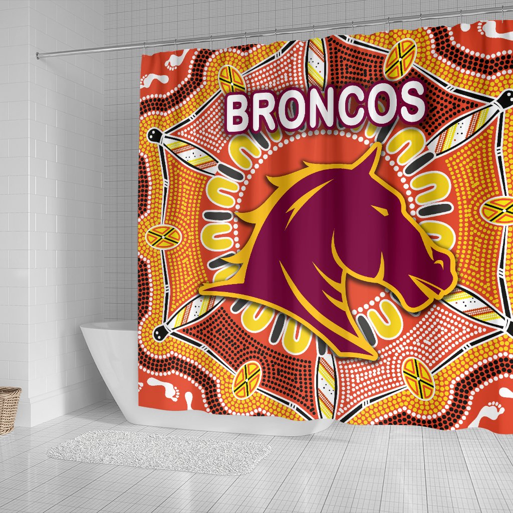 brisbane-shower-curtain-broncos-indigenous-warm-vibes