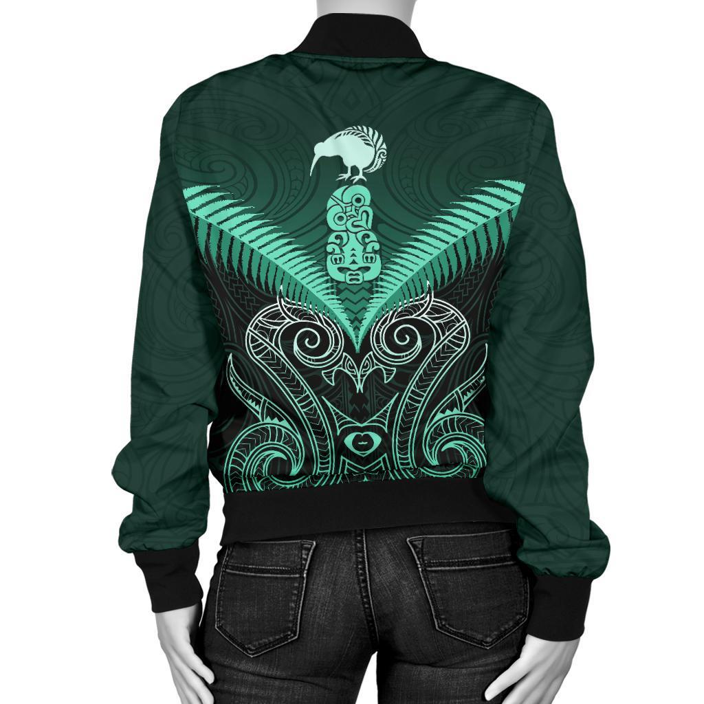 maori-manaia-new-zealand-women-bomber-jacket-turquoise