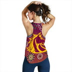 Brisbane Broncos Women Racerback Tank Indigenous Country Style - Vibe Hoodie