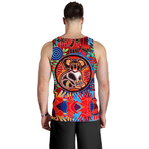 aboriginal-mens-tank-top-koala-and-hand-art-dot-painting-mens-tank
