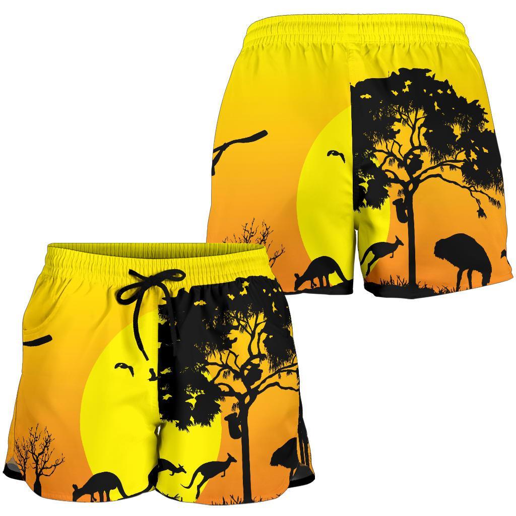 Shorts Women - Sunset Australia View - Vibe Hoodie