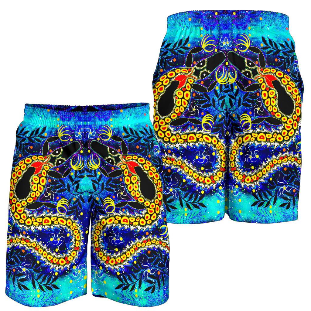aboriginal-mens-shorts-indigenous-crocodile