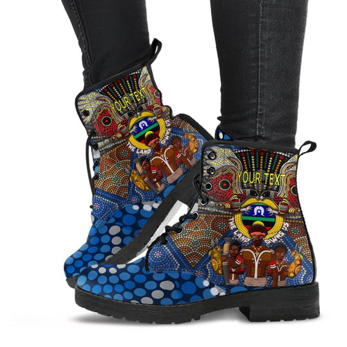 custom-text-the-land-owns-us-leather-boots