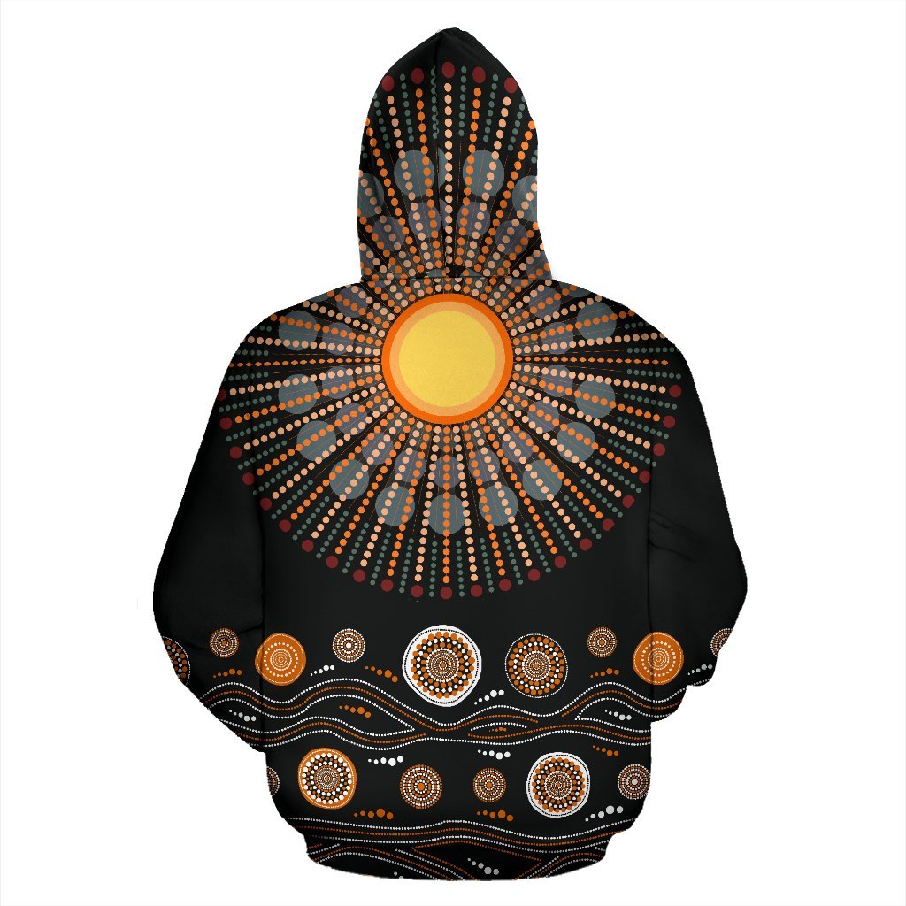 aboriginal-hoodie-kangaroo-dot-painting-sun-pattern