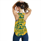 Racerback Tank - Symbol Tank Top Aussie - Women - Vibe Hoodie