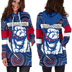 western-football-bulldogs-women-hoodie-dress-redamancy-indigenous-australian