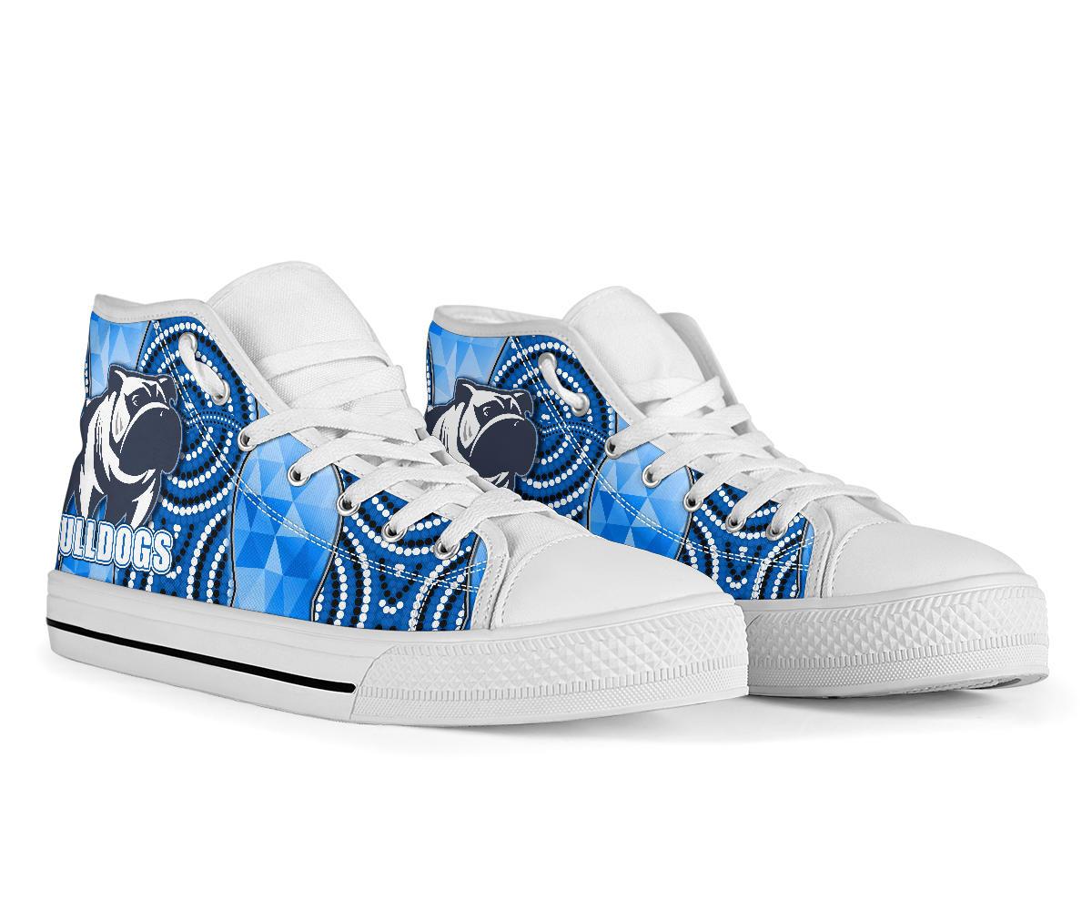 bulldogs-high-top-shoe-indigenous-snappy