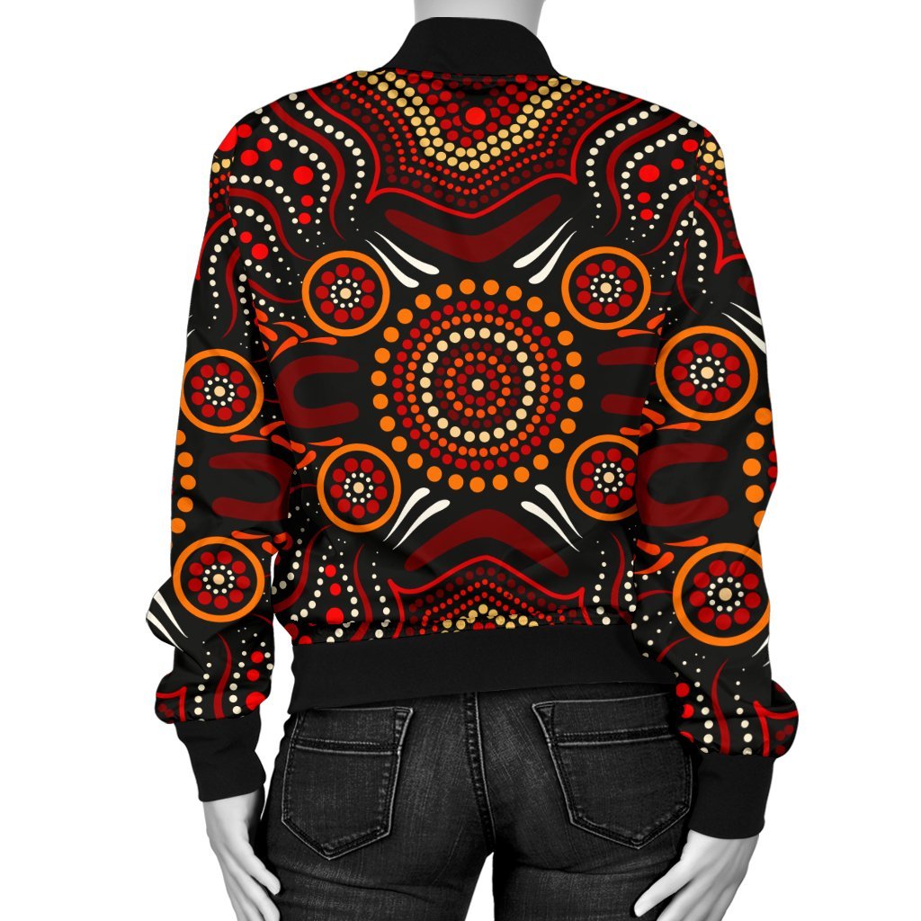 aboriginal-womens-bomber-jacket-aboriginal-boomerangs-with-dot-painting-pattern