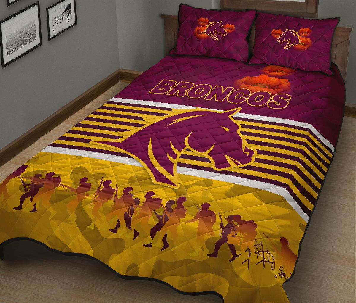 brisbane-broncos-quilt-bed-set-anzac-day-simple-style-maroon